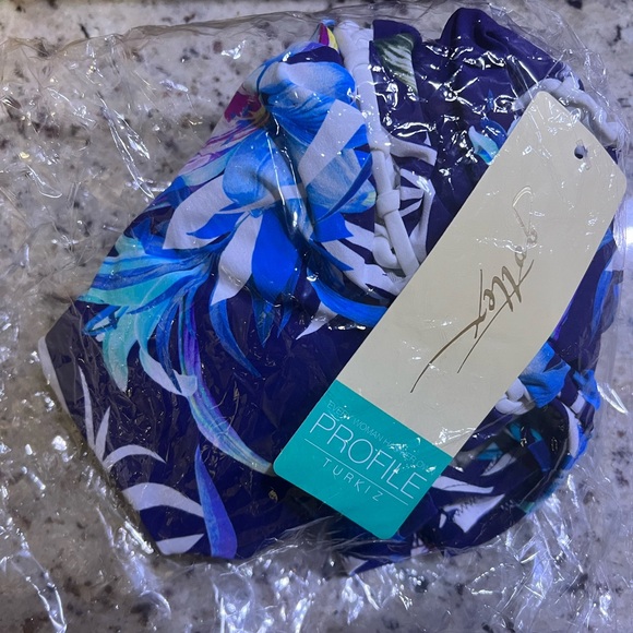 New - Profile by Gottex Women’s Tropical One Piece - Picture 5 of 5